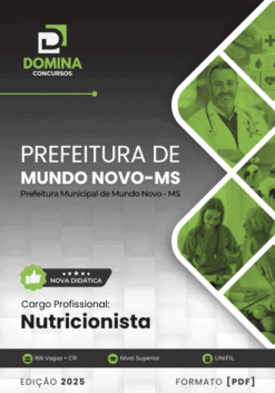 Apostila Nutricionista Mundo Novo MS 2025