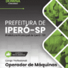 Apostila Operador de Máquinas Iperó SP 2025