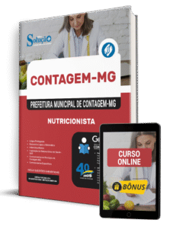 Apostila Prefeitura de Contagem - MG 2025 - Nutricionista