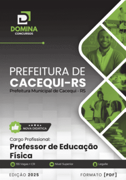 Apostila Professor de Educação Física Cacequi RS 2025