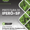 Apostila Professor de Educação Física Iperó SP 2025