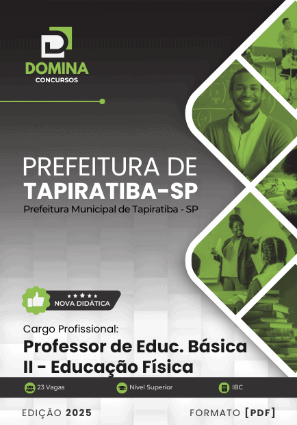 Apostila Professor de Educação Física Tapiratiba SP 2025 1 Apostila Professor de Educação Física Tapiratiba SP 2025