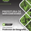 Apostila Professor de Geografia Monte Alegre de Minas MG 2025