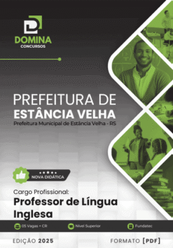 Apostila Professor de Inglês Estância Velha RS 2025