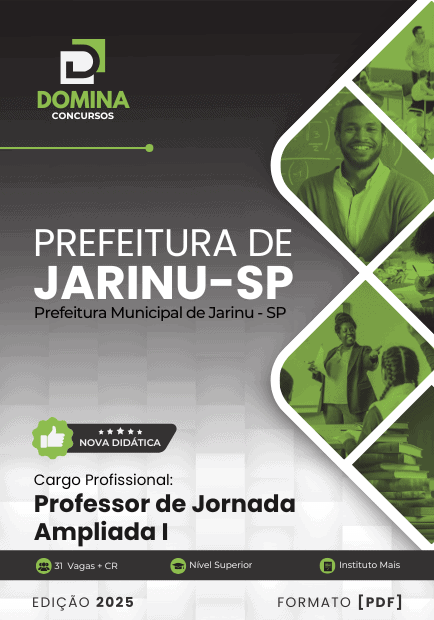 Apostila Professor de Jornada Ampliada Jarinu SP 2025 1 Apostila Professor de Jornada Ampliada Jarinu SP 2025