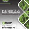 Apostila Professor P1 Monte Alegre de Minas MG 2025