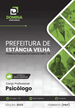 Apostila Psicólogo Estância Velha RS 2025