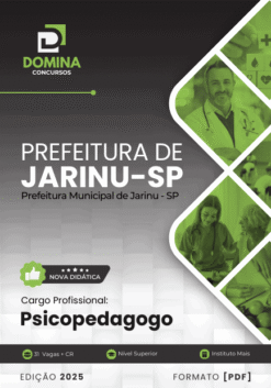 Apostila Psicopedagogo Jarinu SP 2025