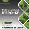 Apostila Secretário de Escola Iperó SP 2025