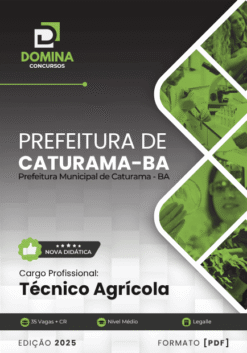 Apostila Técnico Agrícola Caturama BA 2025