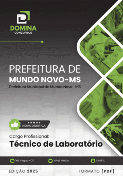Apostila Técnico de Laboratório Mundo Novo MS 2025