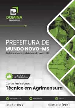 Apostila Técnico em Agrimensura Mundo Novo MS 2025