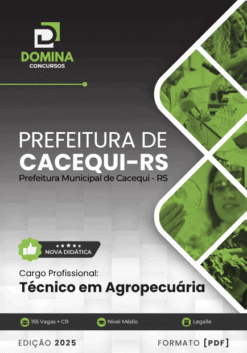 Apostila Técnico em Agropecuária Cacequi RS 2025
