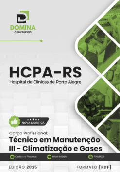 Apostila Técnico em Manutenção Climatização e Gases HCPA RS 2025