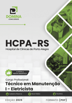 Apostila Técnico em Manutenção Eletricista HCPA RS 2025