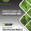 Apostila Técnico em Raio X Contagem MG 2025