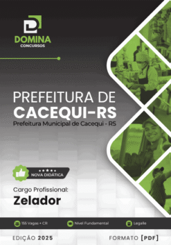 Apostila Zelador Cacequi RS 2025