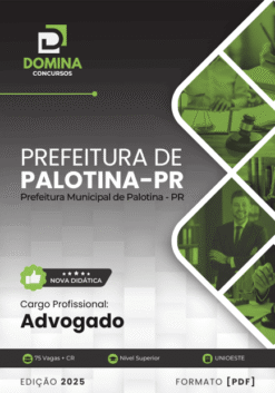 Apostila Advogado Palotina PR 2025