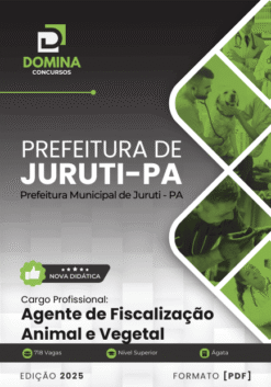 Apostila Agente de Fiscalização Animal e Vegetal Juruti PA 2025