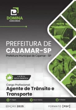 Apostila Agente de Trânsito e Transporte Cajamar SP 2025