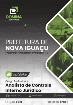 Apostila Analista Controle Interno Jurídico Nova Iguaçu RJ 2025