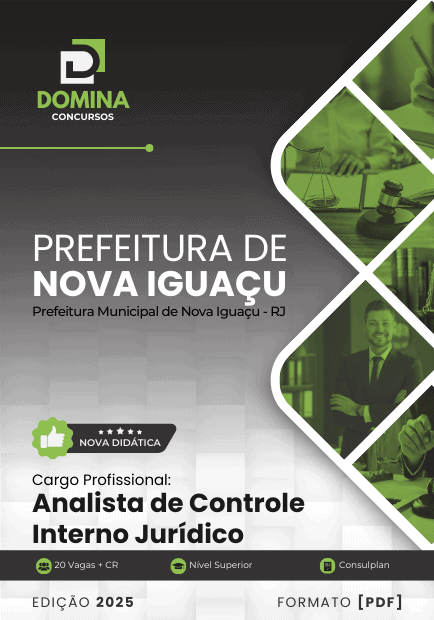 Apostila Analista Controle Interno Jurídico Nova Iguaçu RJ 2025 1 Apostila Analista Controle Interno Jurídico Nova Iguaçu RJ 2025