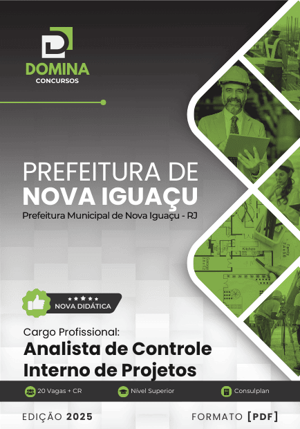 Apostila Analista Controle Interno Projetos Nova Iguaçu RJ 2025 1 Apostila Analista Controle Interno Projetos Nova Iguaçu RJ 2025