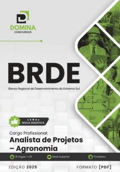 Apostila Analista de Projetos Agronomia BRDE 2025