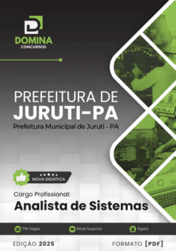 Apostila Analista de Sistemas Juruti PA 2025