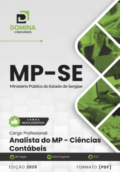 Apostila Analista do MP Ciências Contábeis MP SE 2025