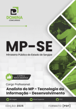 Apostila Analista do MP Tecnologia da Informação Desenvolvimento MP SE 2025
