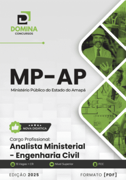 Apostila Analista Ministerial Engenharia Civil MP AP 2025