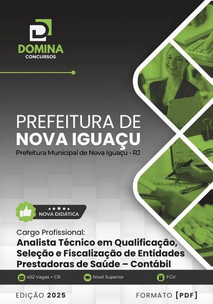 Apostila Analista Técnico Contábil Nova Iguaçu RJ 2025 1 Apostila Analista Técnico Contábil Nova Iguaçu RJ 2025