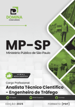 Apostila Analista Técnico Engenheiro do Tráfego MP SP 2025