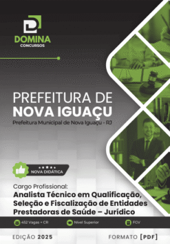 Apostila Analista Técnico Jurídico Nova Iguaçu RJ 2025