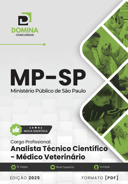 Apostila Analista Técnico Médico Veterinário MP SP 2025 1 Apostila Analista Técnico Médico Veterinário MP SP 2025
