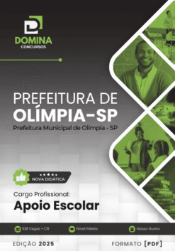 Apostila Apoio Escolar Olímpia SP 2025