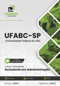 Apostila Assistente em Administração UFABC SP 2025