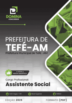 Apostila Assistente Social Tefé AM 2025