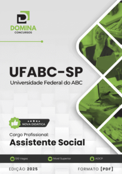 Apostila Assistente Social UFABC SP 2025