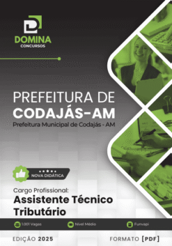 Apostila Assistente Técnico Tributário Codajás AM 2025