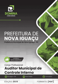 Apostila Auditor de Controle Interno Nova Iguaçu RJ 2025
