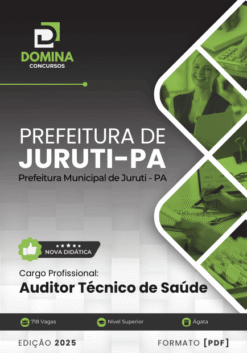 Apostila Auditor Técnico de Saúde Pública Juruti PA 2025