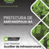 Apostila Auxiliar de Infraestrutura Santanópolis BA 2025
