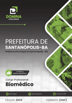 Apostila Biomédico Santanópolis BA 2025