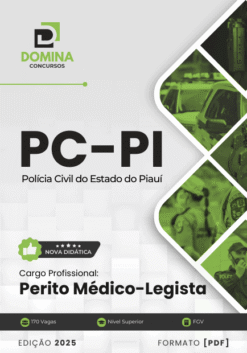 Apostila Concurso Perito Médico Legista PC PI 2025