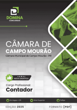 Apostila Contador Câmara Campo Mourão PR 2025
