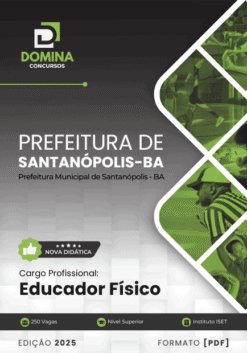 Apostila Educador Físico Santanópolis BA 2025