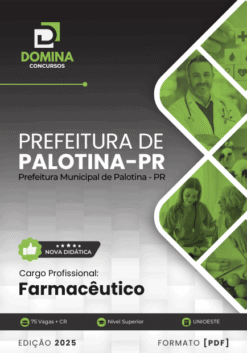 Apostila Farmacêutico Palotina PR 2025