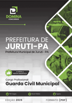 Apostila Guarda Civil Municipal Juruti PA 2025